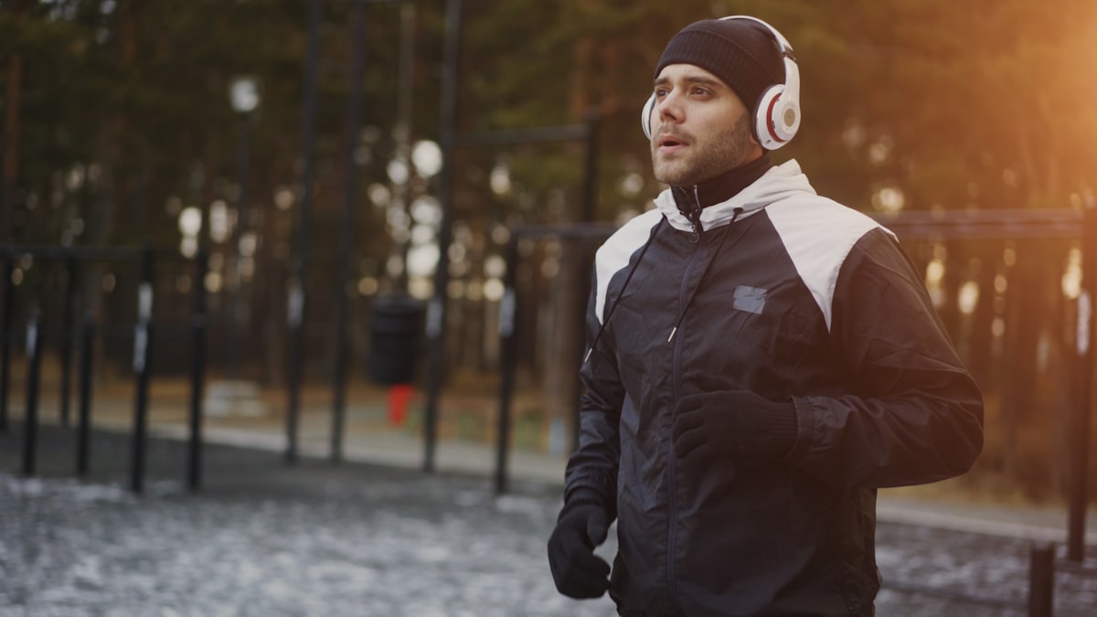 Man exercising to improve Circulation and physical stamina